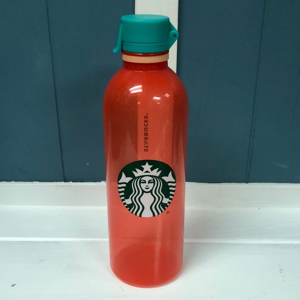 Starbucks 24 Oz Recycled Plastic 9” Water Bottle